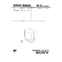 Sony KV-G14M2 (serv.man6) Service Manual
