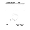 Sony KV-G21M2 (serv.man3) Service Manual