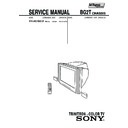 Sony KV-HA21M83A Service Manual