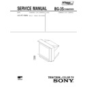 kv-hf21m80 service manual