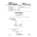 Sony KV-HF51P50 (serv.man2) Service Manual