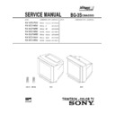 Sony KV-HF51P50 Service Manual