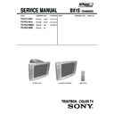 Sony KV-HG21M50 (serv.man2) Service Manual