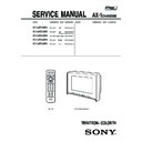 kv-hr29m91 service manual