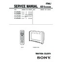 Sony KV-HR36M61 (serv.man2) Service Manual