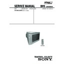 kv-hw212m83 service manual