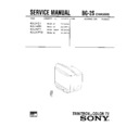 Sony KV-J14L1 Service Manual