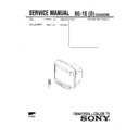 Sony KV-J21MF1 (serv.man2) Service Manual