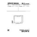 Sony KV-J25MF1J Service Manual
