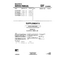Sony KV-K21MF1 (serv.man3) Service Manual