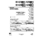 Sony KV-K21MN11 (serv.man10) Service Manual