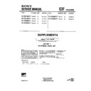 Sony KV-K21MN11 (serv.man9) Service Manual