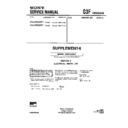 Sony KV-K25SN21 (serv.man6) Service Manual