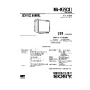 Sony KV-K29CF1 Service Manual