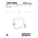 Sony KV-M1401KR Service Manual