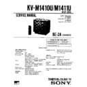 kv-m1410u service manual