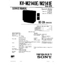 Sony KV-M2140E Service Manual