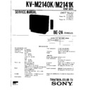 Sony KV-M2140K Service Manual