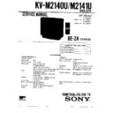Sony KV-M2140U Service Manual