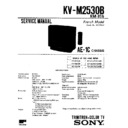kv-m2530b service manual