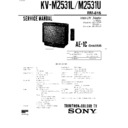 kv-m2531l service manual