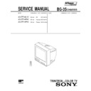 kv-pf14l7j service manual