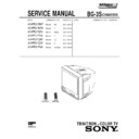 kv-pf21dk7 service manual