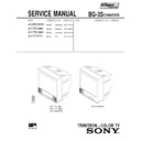 kv-pf21m70 service manual