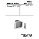 Sony KV-SP29M69K Service Manual