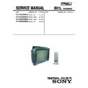 kv-sr292m53k service manual
