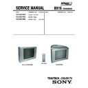 Sony KV-SW21M20 Service Manual