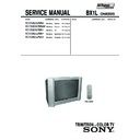 Sony KV-SW252M50 (serv.man2) Service Manual