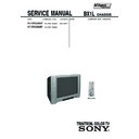 Sony KV-SW25M50 Service Manual