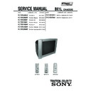Sony KV-SW29M50 Service Manual