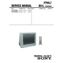 Sony KV-SZ29M31 (serv.man2) Service Manual