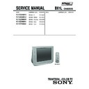 Sony KV-SZ29M50 (serv.man2) Service Manual