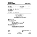 Sony KV-T25L1 (serv.man3) Service Manual