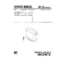 Sony KV-T29MN11 Service Manual