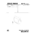 kv-t29pf8 service manual