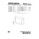 Sony KV-V16MF2 Service Manual