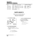 Sony KV-V2110A (serv.man3) Service Manual