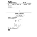Sony KV-V28MH1 (serv.man2) Service Manual