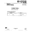 Sony KV-X2131D (serv.man3) Service Manual