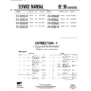 Sony KV-X2500B (serv.man2) Service Manual