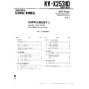 Sony KV-X2531D (serv.man2) Service Manual