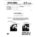 Sony KV-X2991A (serv.man2) Service Manual