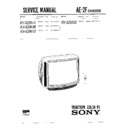 Sony KV-X2991A Service Manual