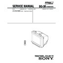 Sony KV-XA21M93 Service Manual