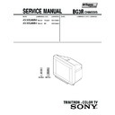 Sony KV-XA29M60 Service Manual