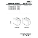 Sony KV-XA29M67 Service Manual